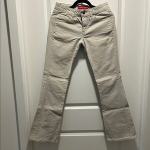 Levi’s Beige Flared Lowrise Pants